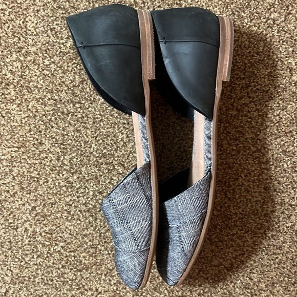 Toms Jutti D’Orsay Flats Size 8.5 W - Picture 4 of 13
